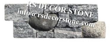 Rustic granite Cement Stone Panel(cement backing)