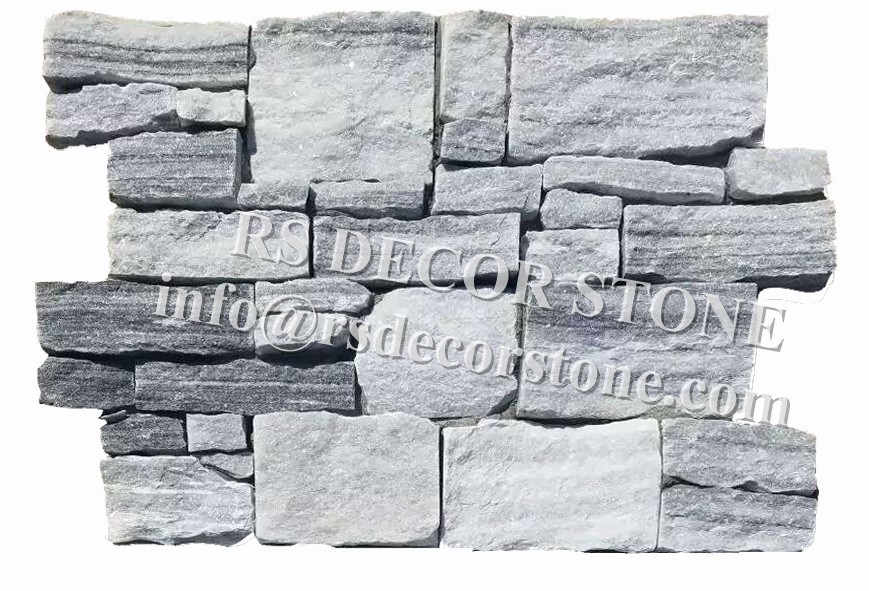 Incanus Marble Stacked Stone(With Cement And Mesh)