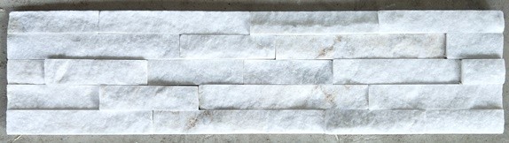 Cloud White Marble Flat Stone Panel