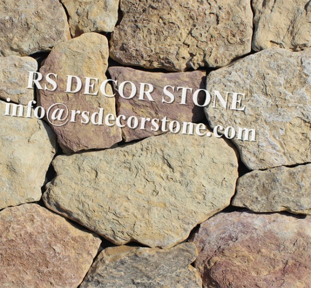 Dune Limestone Mosaic(Tumbled) Thin Stone Veneer