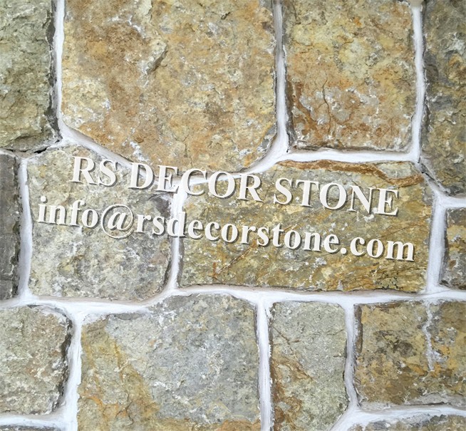 Yellow Limestone Castle Stone