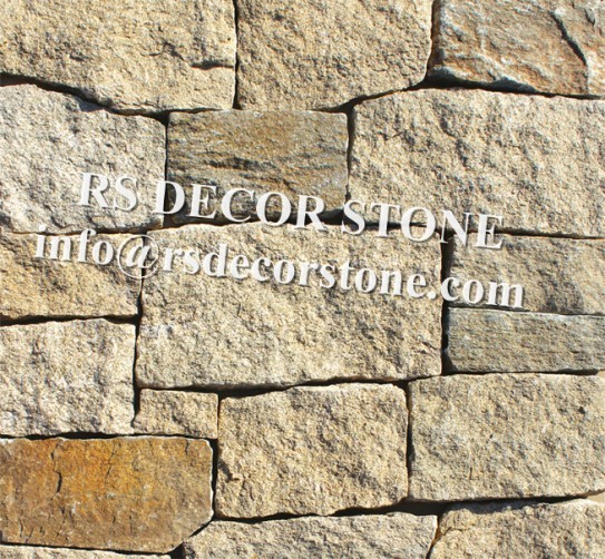 Yellow Gneiss Ledgestone