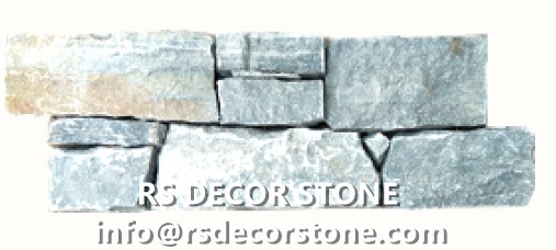 Blue Quartz Ledgestone(Metal Mesh Backing)