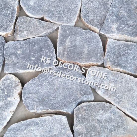 Light Grey Limestone Mosaic Thin Stone Veneer