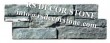 Greenest Quartz Cement Stone Panel(cement backing)