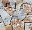 White And Red Limestone Mosaic Thin Stone Veneer