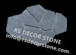 Black Slate Pavement(plastic mesh backing)