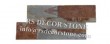 Rusty Slate S Shape Stone Wall Covering